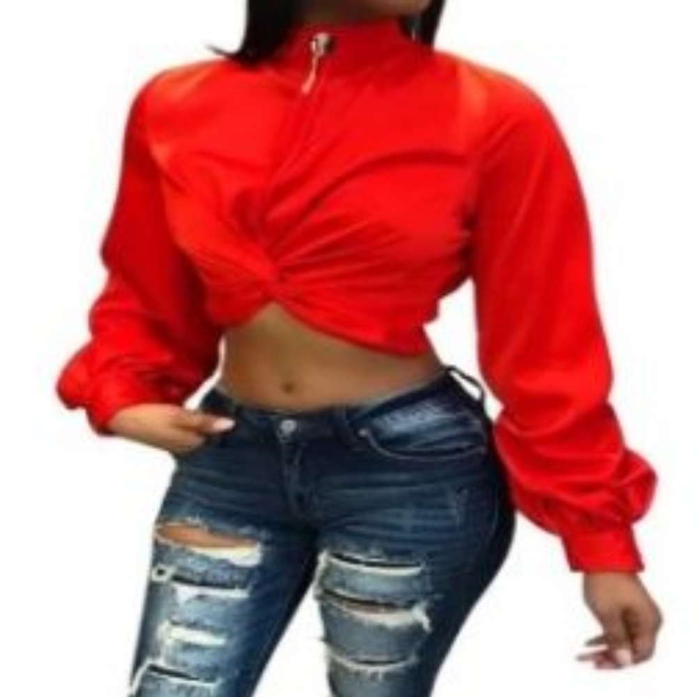 Twist Knot Crop Top